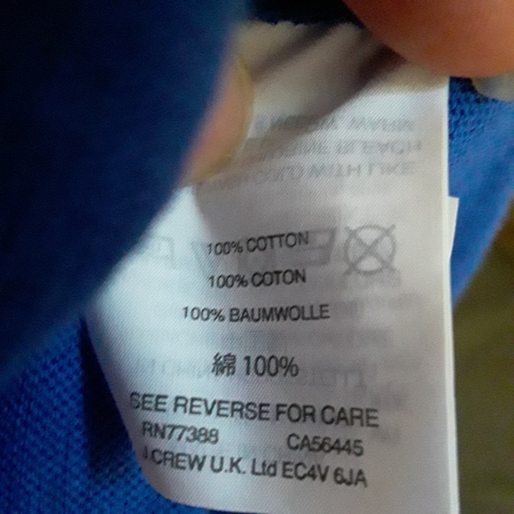 J CREW  Blue  dress Size M - Picture 6 of 8